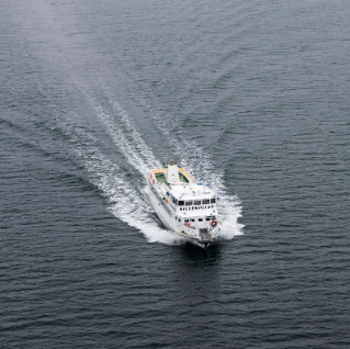Boat on water